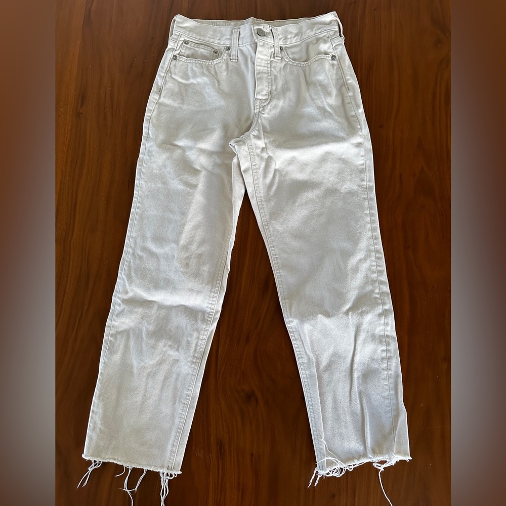 J Crew White Jeans